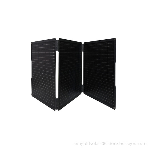 60W Portable Solar Panel with USB Port Using ETFE Material